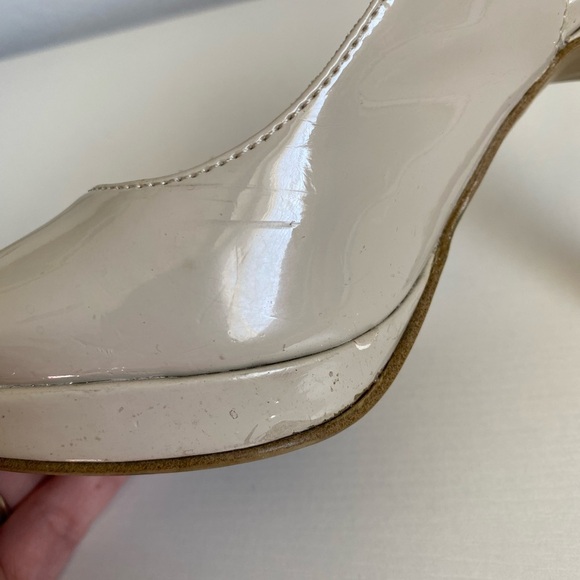Rampage Slingback Heels Cream Womens Size 7 M - Picture 12 of 15